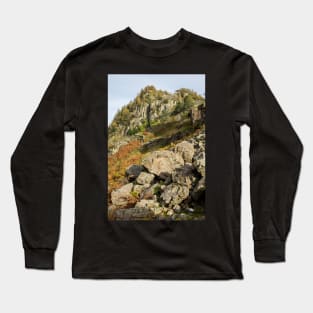 Castle Crag, Borrowdale Long Sleeve T-Shirt